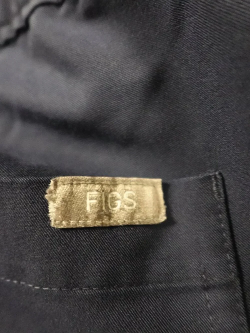 FIGS Cairo‎ Cargo Scrub Pants Men’s Large Navy Technical Collection Stretch